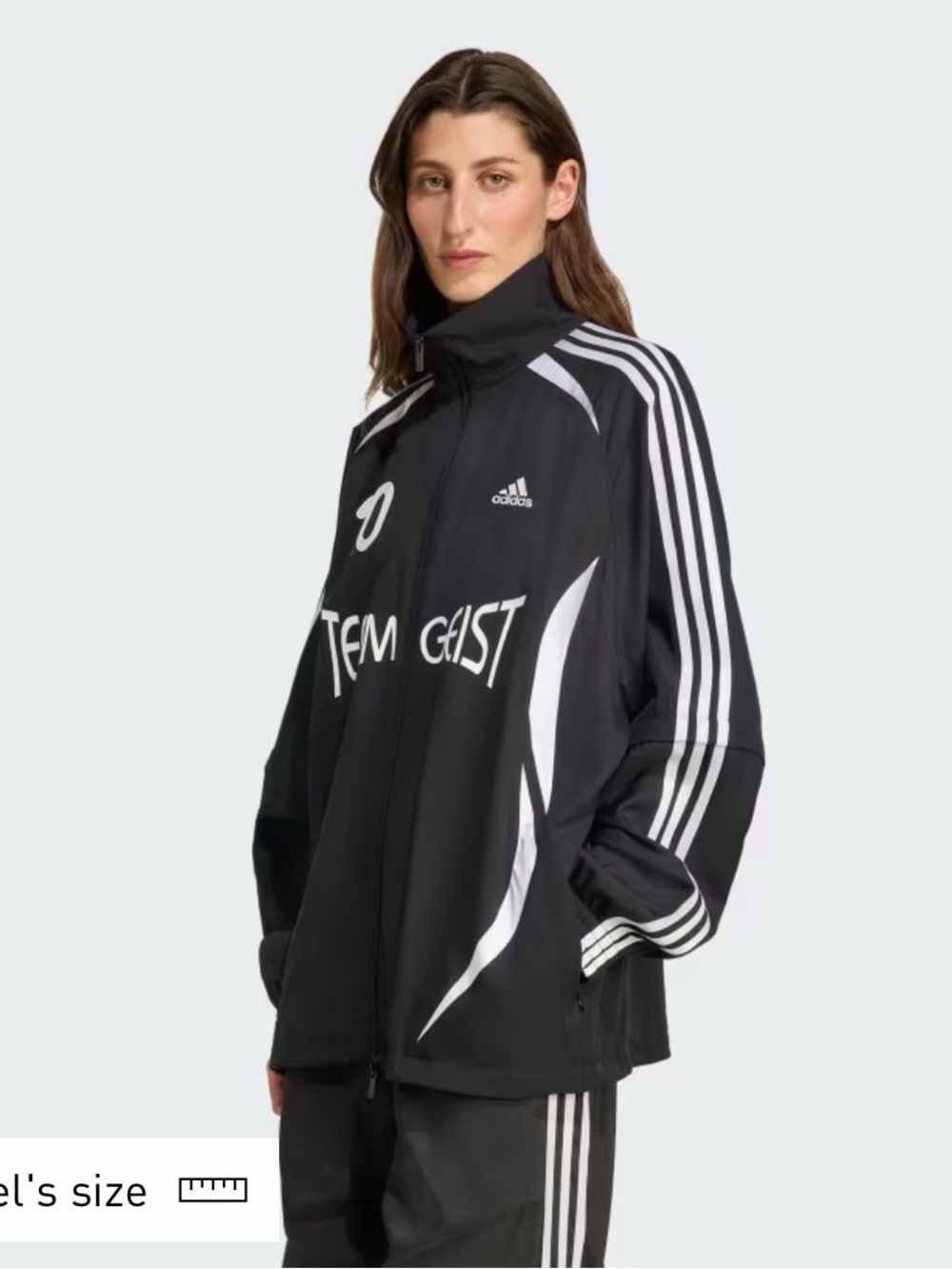 Adidas ADILENIUM SEASON 4 TEAMGEIST OVERSIZED TRACK TOP Size Small